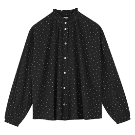 Skall Studio Hannah Skjorte, Black/White Dot 